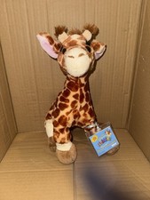 Ganz Webkinz Giraffe Plush Stuffed Animal with Sealed Code HM403 Retired Rare picture