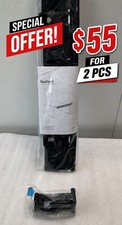 Humanscale 24”L NeatTech Cable Management System, Lightweight Mesh, Black picture