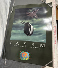 27x21 vtg McDonnell Douglas Poster JASSM Joint Air Surface Standoff Missile picture