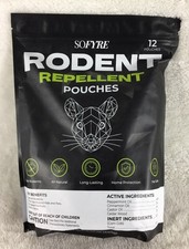 SOFYRE Rodent Repellent Pouches 12 Pk Kid Pet Safe Natural Peppermint Cedarwood picture