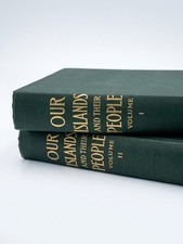 HUGE 2 Vol Set Antique 1899 Our Islands & Their People Oliveras Townsend picture