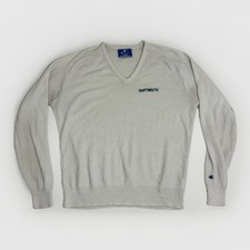 Vtg 80's Champion DARTMOUTH 100% Orlon Acrylic V Neck Sweater Made USA Preppy picture