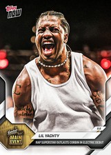 2026 Topps Now WWE #95 Lil Yachty Sunday Night's Main Event PRESALE picture
