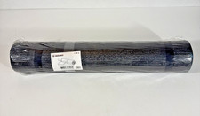 Fitvids 1/4” High Density Thick Non Slip Workout Yoga Mat and Carry Strap, Black picture