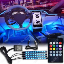 LED Luces Para Autos Carro Luce Coche Interior De Colores Decorativas Vehic picture