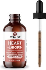 Strauss Naturals Heart Drops – Natural Mistletoe & Aged Garlic Extract 3.4 Oz picture