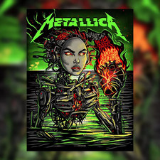 Metallica San Diego AP 2017 Home Decor Poster 18x24 picture