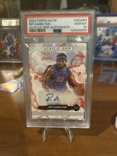 2023-24 Topps Motif - Acrylic Drip Autographs Richard Hamilton #ADA-RH /99 PSA10 picture