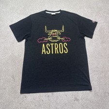 NWOT Houston Astros T Shirt Mens Medium Gray Homage Throwback picture