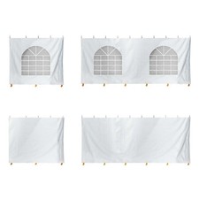 Standard PVC Sidewall Kit For 10x20 7ft Tall Canopy Tent Windows and Solid Walls picture