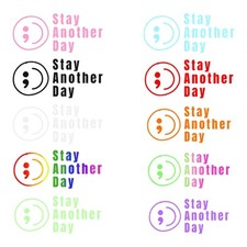Stay Another Day Car Stickers With Strong Adhesive For Vehicles And Electronics picture