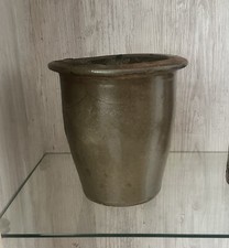 Antique J.B Harmon Primitive Pottery Crock Green County TN Vintage Stoneware picture