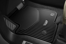 2021-2027 Cadillac Escalade Front & 2nd Row Mats & 3rd Row Floor Liner Black OEM picture