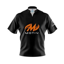 Custom Name Motiv Black Bowling Jersey Shirts - USA Size picture