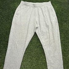 Gymshark Lightweight Joggers Mens Large L Gray Stretch Gym Workout picture