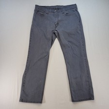 Levi's 541 Athletic Taper Jeans Mens 36x30 Gray Stretch Casual Denim picture