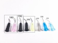 5000/Lot Dental Pre Bent Flow Dispensing Tips Flowable Needle Delivery Tip Etchi picture