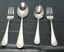Lot of 4 Towle BOSTON ANTIQUE  Stainless Flatware 18/8 , Spoon, Fork picture