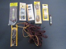 Lot of Vintage Shoe & Boot Laces ~ Dress & Casual ~ Some NEW Black Brown Navy picture