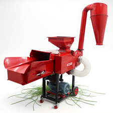  220V Farm Hay Crusher Chaff Cutters 6 Blade Grass Corn Straw Cutter Pulverizer picture