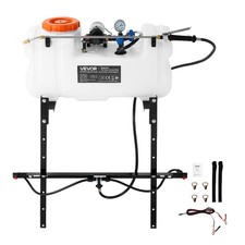 VEVOR ATV Spot Sprayer 60 L/15.9 Gal ATV/UTV Sprayer with A Nozzle Boom 1.9 GPM picture