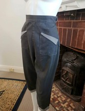 1950s black capri pants picture
