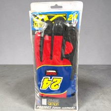 VTG 2002 Mechanix Wear Jeff Gordon #24 NASCAR Racing Gloves Deadstock NIP Large picture
