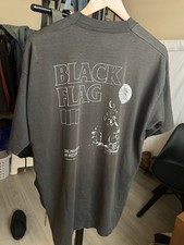 Vintage OG 80s Black Flag ‘The Process of Weeding Out’ faded single stitch large picture