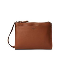 DKNY Bryant Park-Top Zip Crossbody Caramel One Size picture