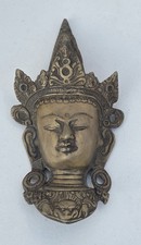 Brass Tara Mask Wall Hanging 8