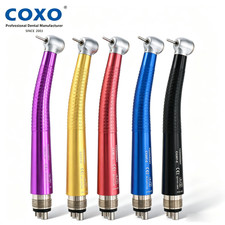 US COXO Dental 4 Holes High Speed Handpiece Air Turbine CX207-C Anti-retraction picture