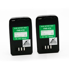 2x 9.6V 1000mAh NiMh battery for Yaesu Vertex FNB-41, FNB-42, FT-40, VXA-100 picture