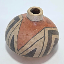 VINTAGE HANDCRAFTED GEOMETRIC POTTERY SOUTHWESTERN / PUEBLO-INSPIRED – 3