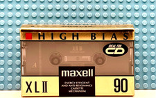 MAXELL XL II   90  1994  USA  TYPE II     BLANK CASSETTE TAPE (1) (SEALED) picture