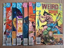 Lot Of 7 Weird War Tales #66 67 74 82 84 87 95 VG To FN Low To Midgrade DC picture