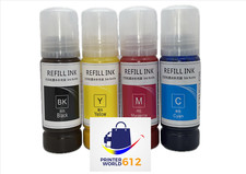 Sublimation Ink Fit for Epson printers EcoTank 522 ET-2400 2800 4800 2803 4700 picture