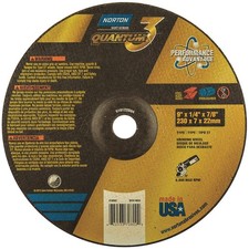 NORTON 66253370802 DepressedGrindWhl,7/8