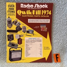 Vintage 1974 Radio Shack Catalog Electronics Computers Stereo Tandy LOC F picture