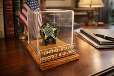 United States Secret Service Challenge Coin Display w/ Coin Included 6 picture