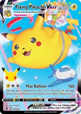Flying Pikachu VMAX - 007/025 Celebrations Holo VMAX Rare Pokemon - NM picture