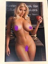 Emma Frost White Queen X-Men Full N Super Hot School Teacher Cosplay By Taurus  picture