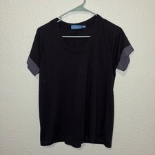Women's Top Simply Vera by Vera Wang Black and Grey picture