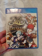 Ys: Memories of Celceta (Sony PlayStation 4, 2020) PS4 - Complete w/ Manual picture