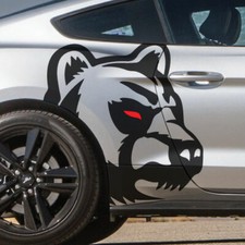 Grizzly Bear Pickup Side Mustang Vehicle Vinyl Graphic Decal Sticker Truck Car picture