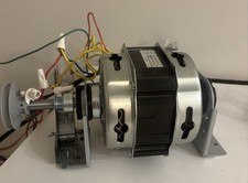 OEM Panda PAN760SF Compact Dryer Drive Motor XDT-120 120W w/ Capacitor Pulley picture