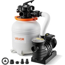 Vevor Sand Filter Pump 12 In 1 3 HP 3000 GPH Pool Filtration picture