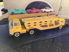 Vintage Tonka Car Carrier 60s Yellow 27