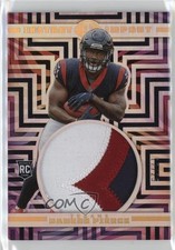 2022 Panini Illusions Instant Impact Gold /25 Dameon Pierce Rookie RC 1p8m picture