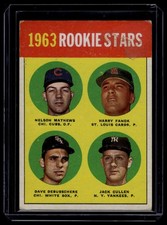 1963 Topps #496 1963 Rookie Stars picture
