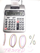 ✨🏅CLEAN+100%TESTED casio HR-100TM REPLACEMENT UNIT BUSINESS printing calculator picture
